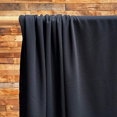 Black Liverpool Poly Spandex