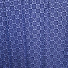 Nora Floral Blue/Navy Double Brushed Poly Spandex  Last Yards - May not be continuous.