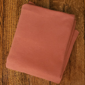 *Light Brick Cotton French Terry(LAST YARDS-MAY NOT BE CONTINUOUS)