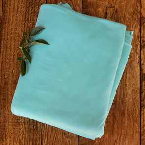 Mint Double Brushed Poly Spandex (LAST YARDS-MAY NOT BE CONTINUOUS)