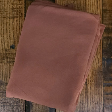 Cinnamon Cotton Spandex- LAST YARDS (May Not Be Continuous)