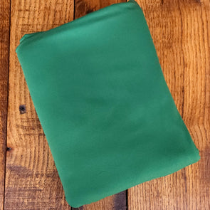 Emerald Green Double Brushed Poly Spandex (LAST YARDS-MAY NOT BE CONTINUOUS)