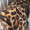 Leopard Rib Poly Spandex- LAST YARDS (May Not Be Continuous)