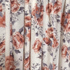 Blush & Lavender Floral on Ivory Poly Rayon Spandex French Terry (LAST YARDS-MAY NOT BE CONTINUOUS)