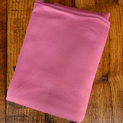 *NEW Mauve Double Brushed Poly Spandex- LAST YARDS (May Not Be Continuous)
